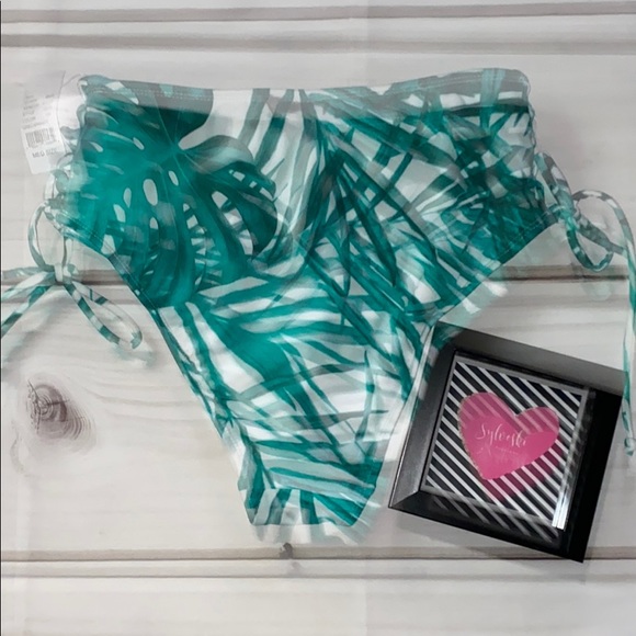 🆕LA Hearts Womens Side Lace-Up High Rise Bikini - Picture 5 of 5